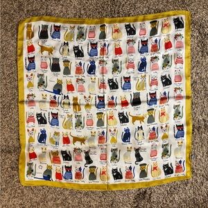 BRAND NEW Scarf in Cat Pattern